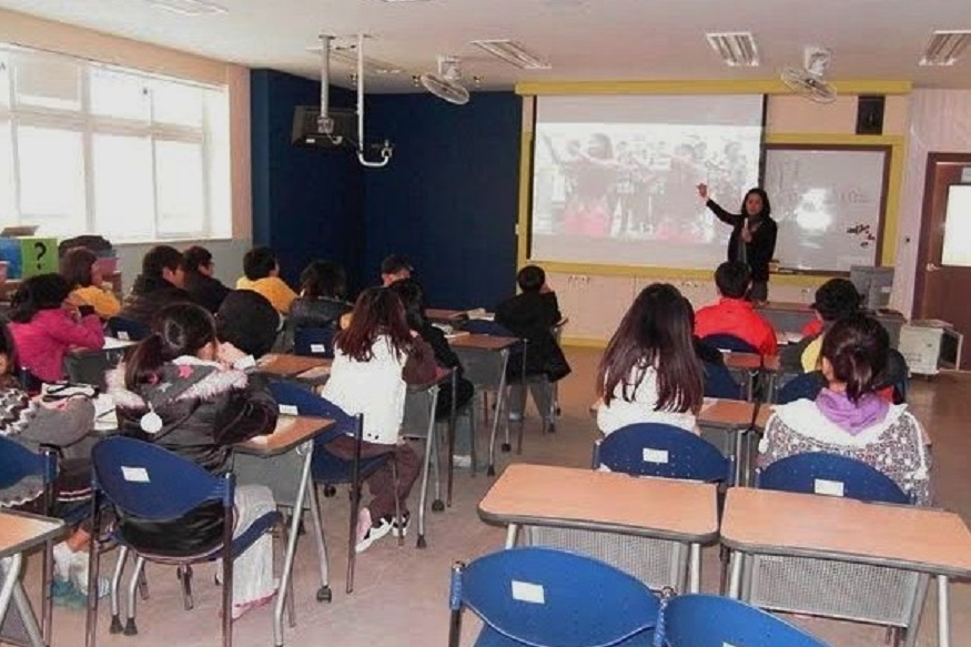 Korean classroom