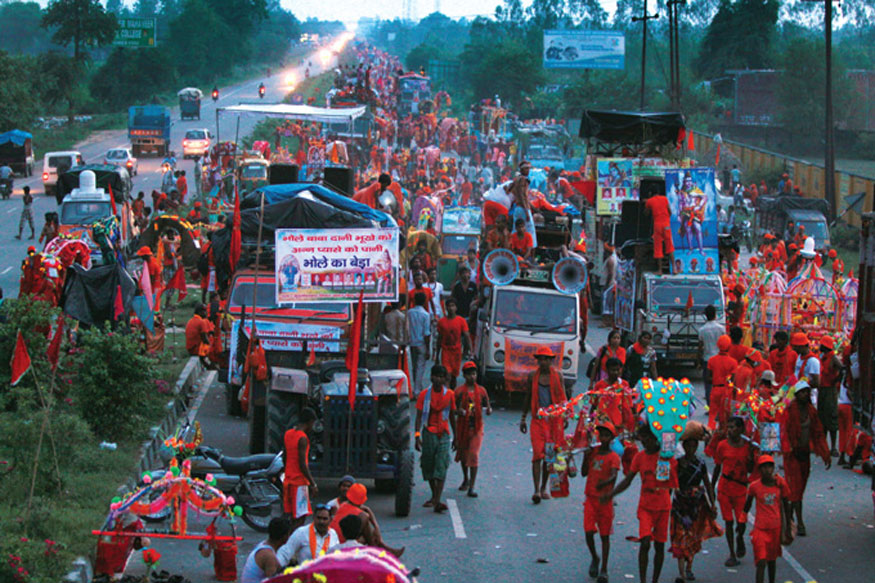 Kanwar Yatra 2023: Rain Welcomes Sawan Month, Jai Bhole Starts Resonating  On Kanwar Marg - Amar Ujala Hindi News Live - Kawar Yatra 2023:बरखा ने किया  सावन का स्वागत, जय भोले से