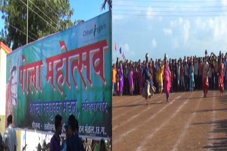 दुर्ग में मनाया गया परंपारिक पोला पर्व दुर्ग में मनाया गया परंपारिक पोला पर्व