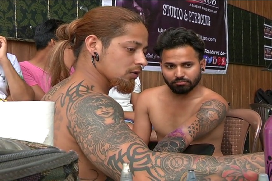 ह द न य ज Video ट ट फ स ट वल म उमड य व ओ क भ ड Video Crowd Of Young Men In Tattoo Festival At Bhopal Bhopal Videos In Hindi ह द व ड य ल ट स ट ब र क ग