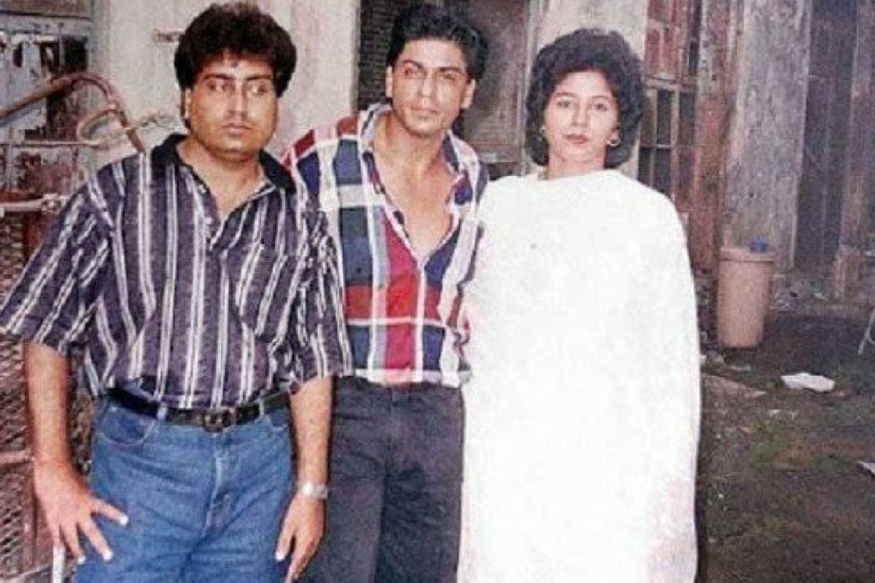 Shahrukh khan with cousin