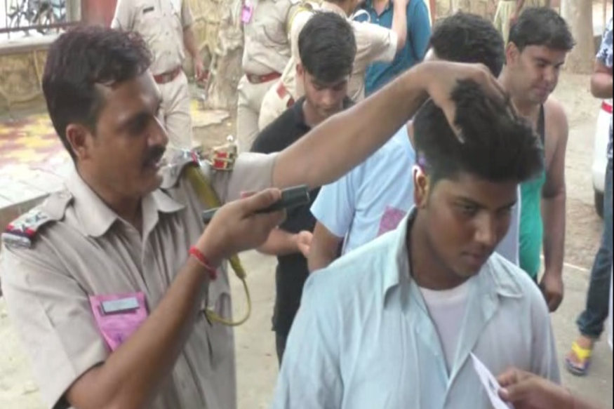 प्रदेशभर में कड़े सुरक्षा प्रबंधों के बीच शुरू हुई पुलिस कांस्टेबल भर्ती परीक्षा