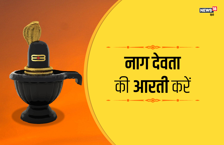 नाग देवता की आरती करें.