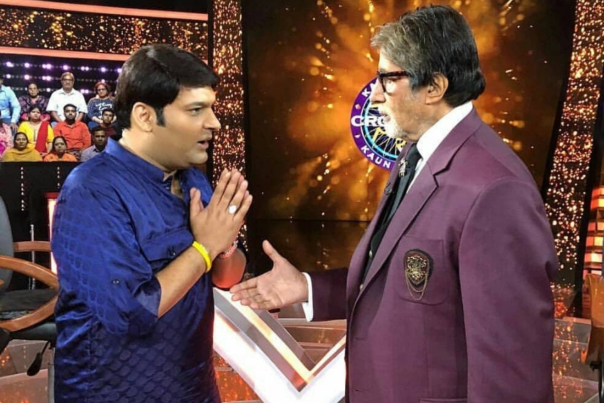 OMG! KBC में अमिताभ से बोले कपिल शर्मा -जब बाप का यही हाल है तो...