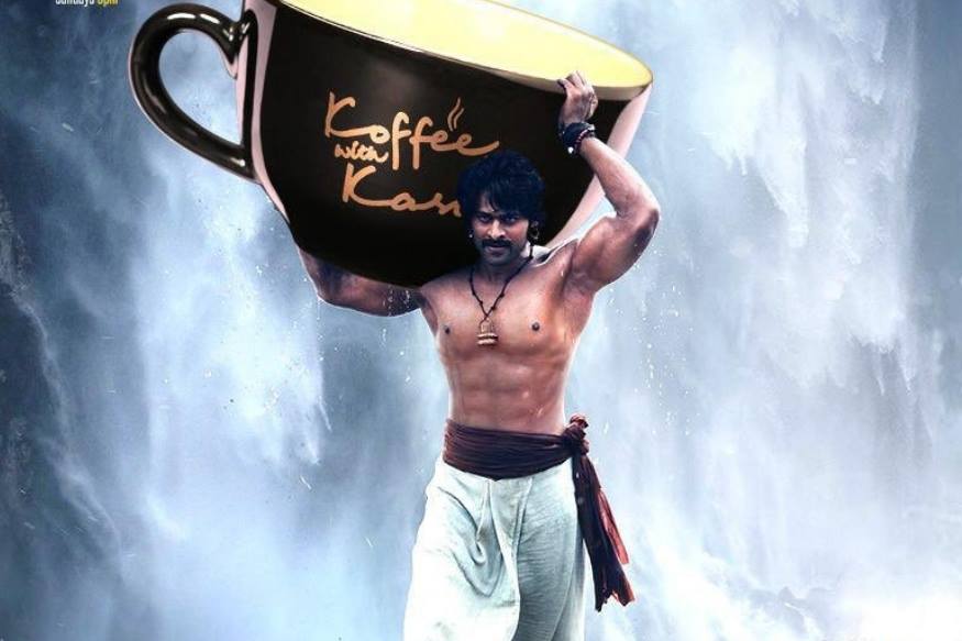 Prabhas bahubali on koffe with karan show | प्रभास ने बताया कि असल ज़िंदगी  में वो हैं बेहद आलसी – News18 हिंदी