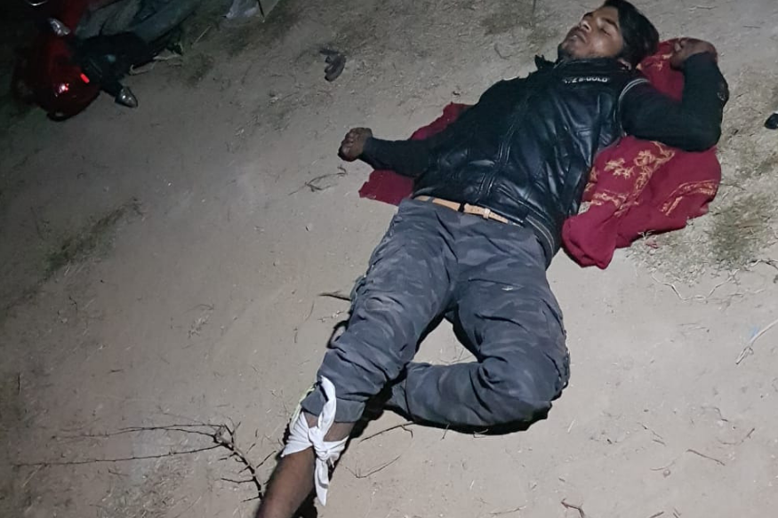गाजियाबाद: पुलिस मुठभेड़ में घायल हुआ बदमाश, सिपाही को लगी गोली