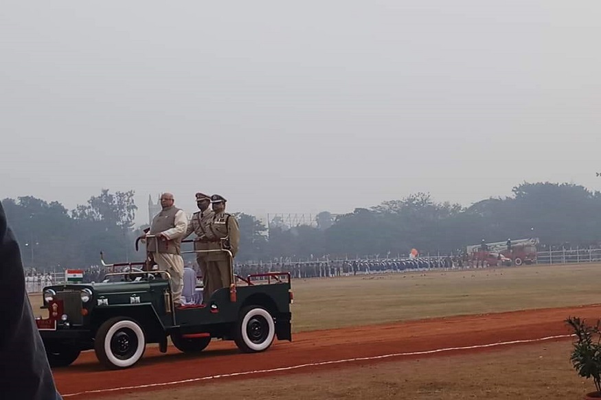 बिहार के राज्यपाल ने गांधी मैदान में फहराया तिरंगा, कहा- भ्रष्टाचार पर जीरो टॉलरेंस की सरकार