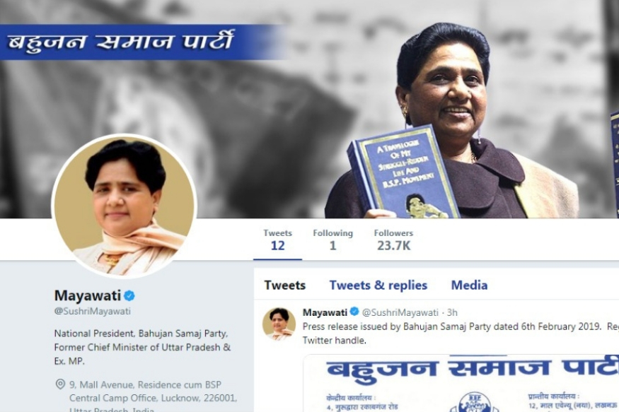 mayawati twitter