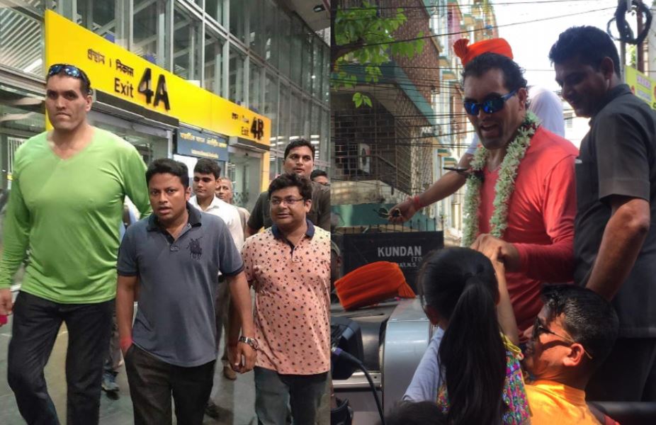 west bengal elections, loksabha elections 2019, the great khali, wwe champion khali, narendra modi, पश्चिम बंगाल चुनाव, लोकसभा चुनाव 2019, द ग्रेट खली, WWE चैंपियन खली, नरेंद्र मोदी