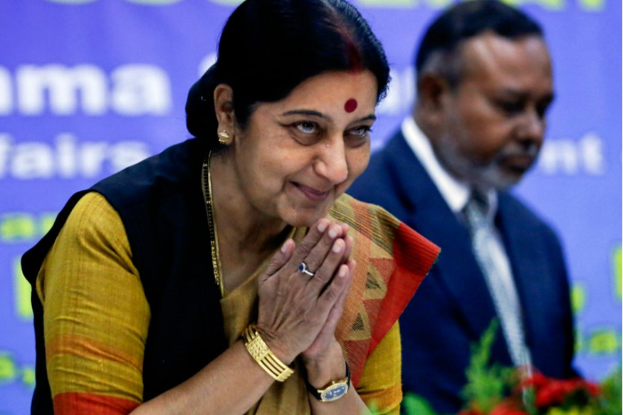 सुषमा ने किया ट्वीट- मुझे आंध्र का राज्यपाल बनाने की खबर गलत