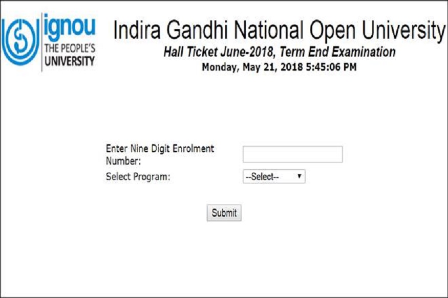 ignou,admit card