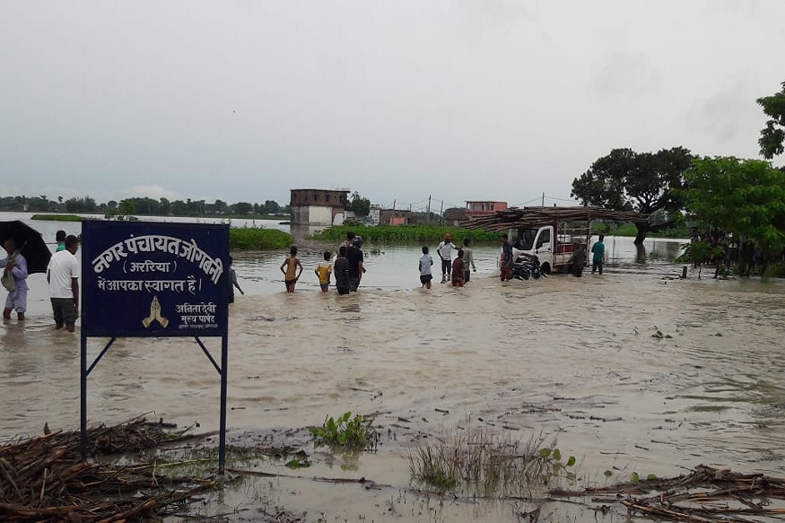 बिहार:भारी वर्षा से कोसी, सीमांचल और चंपारण में बाढ़ का खतरा