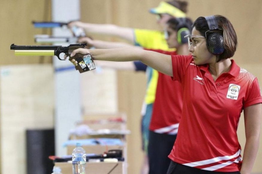 shooting, heena sidhu, commonwealth games
