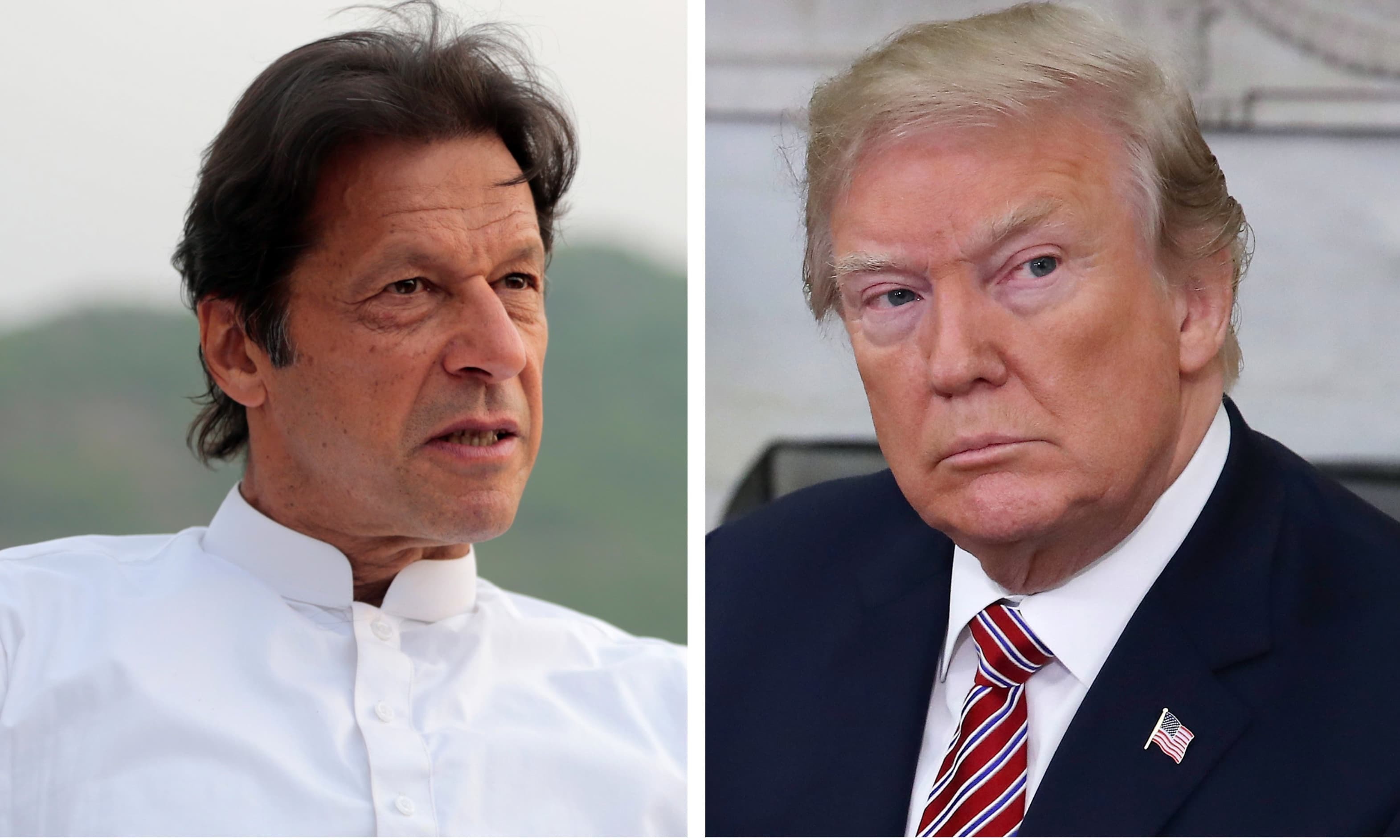 trump with imran