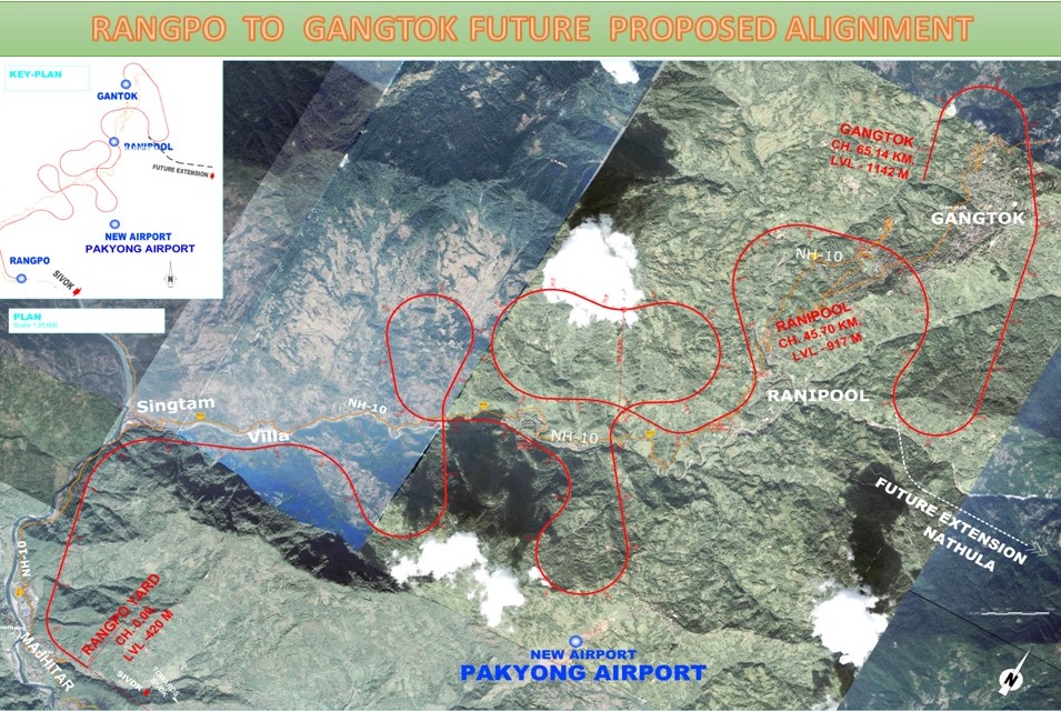 Indian Railways, Sikkim, rail line, Narendra Modi, Modi Government, Railways, Tourist, Army, Monsoon