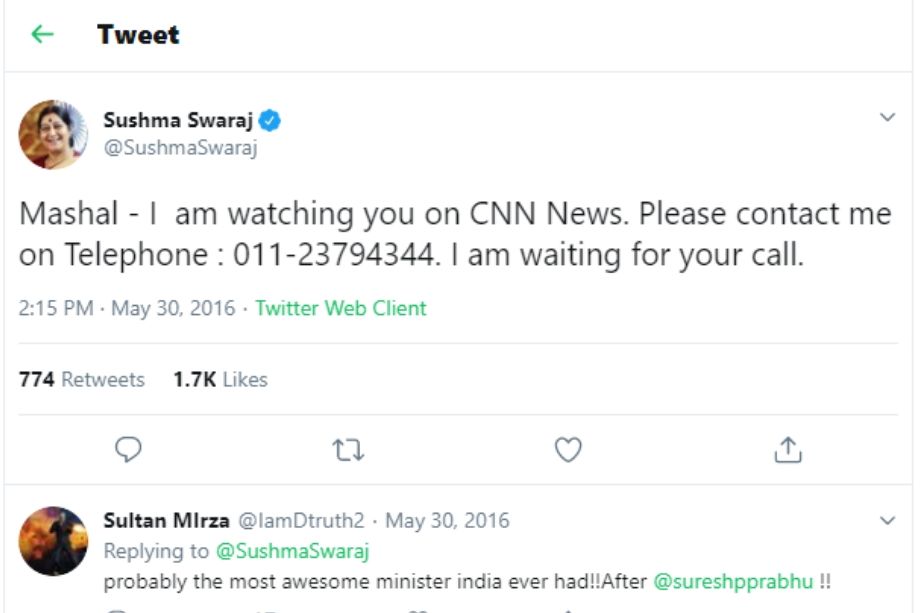 Sushma Swaraj