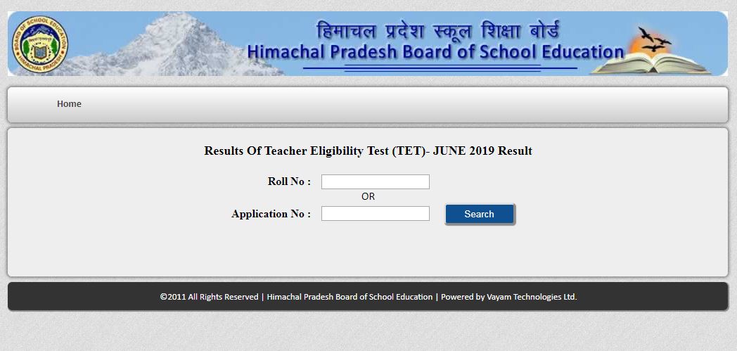 HPTET Result 2019