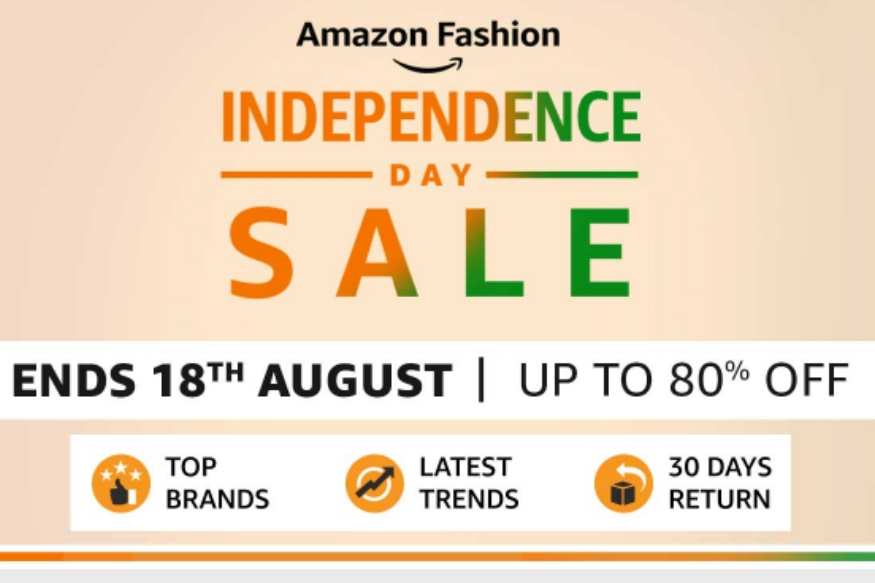 Amazon Independence Day Sale इलेक्ट्रॉनिक सामान और कपड़ों पर मिल रही