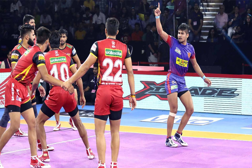 pro kabaddi league 2019, pkl 2019, dabang delhi, bengaluru bulls, jaipur pink panthers, telugu titans, प्रो कबड्डी लीग, जयपुर पिंक पैंथर्स, दबंग दिल्ली, तेलुगु टाइटंस, बेंगलुरु बुल्स