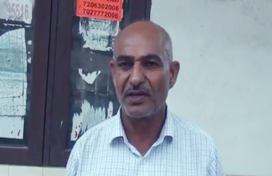 father-मृतका के पिता