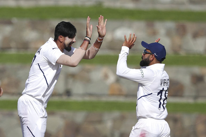 ishant sharma, jasprit bumrah, ishant sharma bowling, india west indies test, antigua test, इशांत शर्मा, जसप्रीत बुमराह, इंडिया वेस्टइंडीज टेस्ट