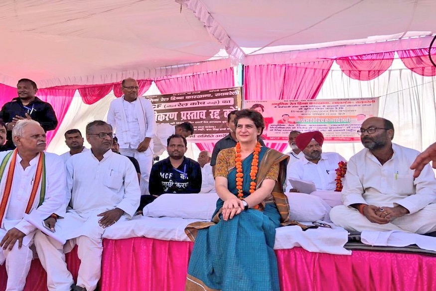 Priyanka at raebareli1