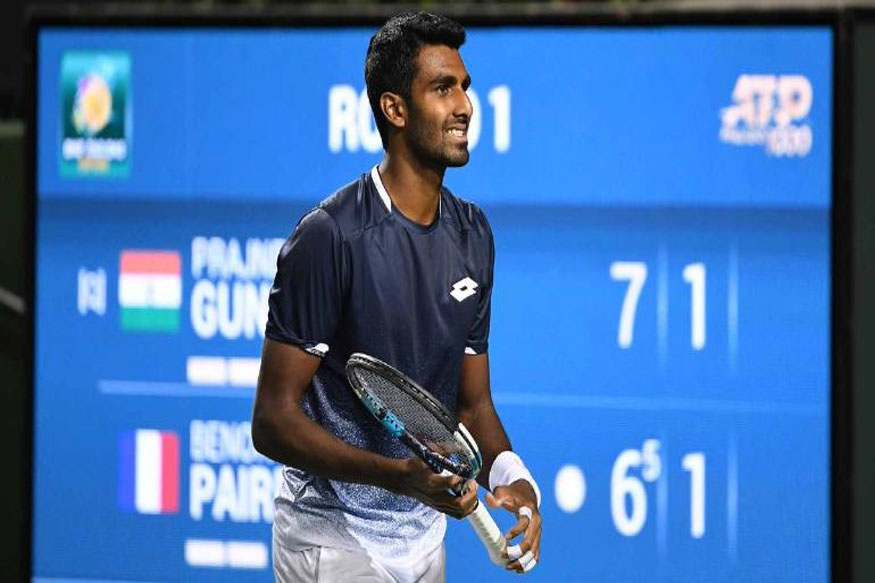 ATP rankings, prajnesh gunneswaran, indian tennis news, indian tennis players, rohan bopanna, tennis rankings, ankita raina, प्रजनेश गुणेश्वरन, एटीपी रैंकिंग, अंकिता रैना, टेनिस रैंकिंग