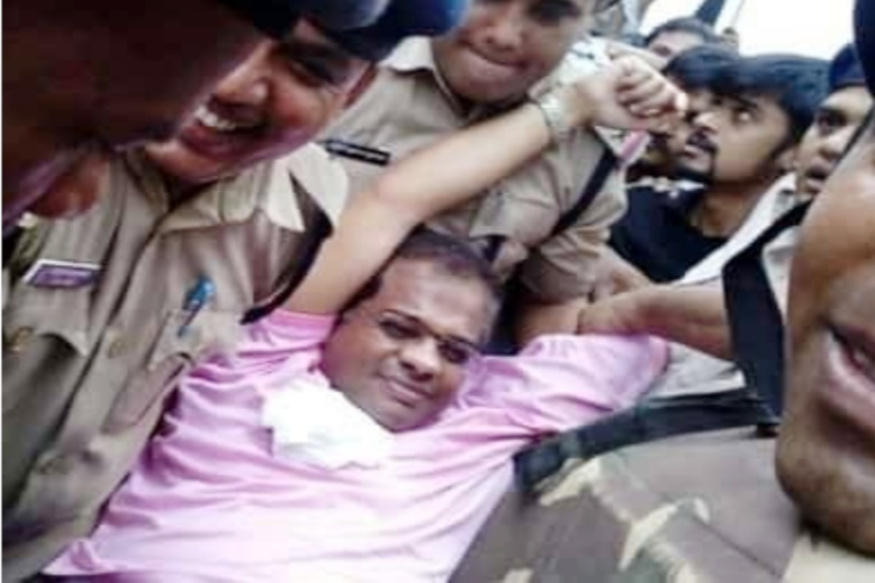 Amit Jogi, Chhattisgarh, police