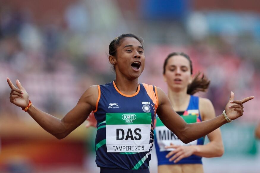HIMA DAS, athletics championship, athlete,,afi, world championship