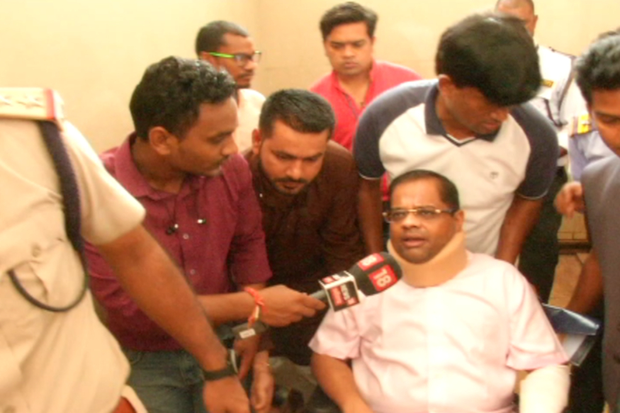 chhattisgarh, raipur, bilaspur, Amit Jogi discharged from hospital, Amit Jogi discharged from raipur hospital, Amit Jogi taken back to pendra jail, amit jogi case, amit jogi wife richa jogi, amit jogi back to jail, छत्तीसगढ़, रायपुर, अमित जोगी, अमित जोगी अस्पताल से डिस्चार्ज, अमित जोगी केस, अमित जोगी रायपुर अस्पताल से डिस्चार्ज, अमित जोगी गए पेंड्रा जेल, अमित जोगी को जेल, अमित जोगी की पत्नी