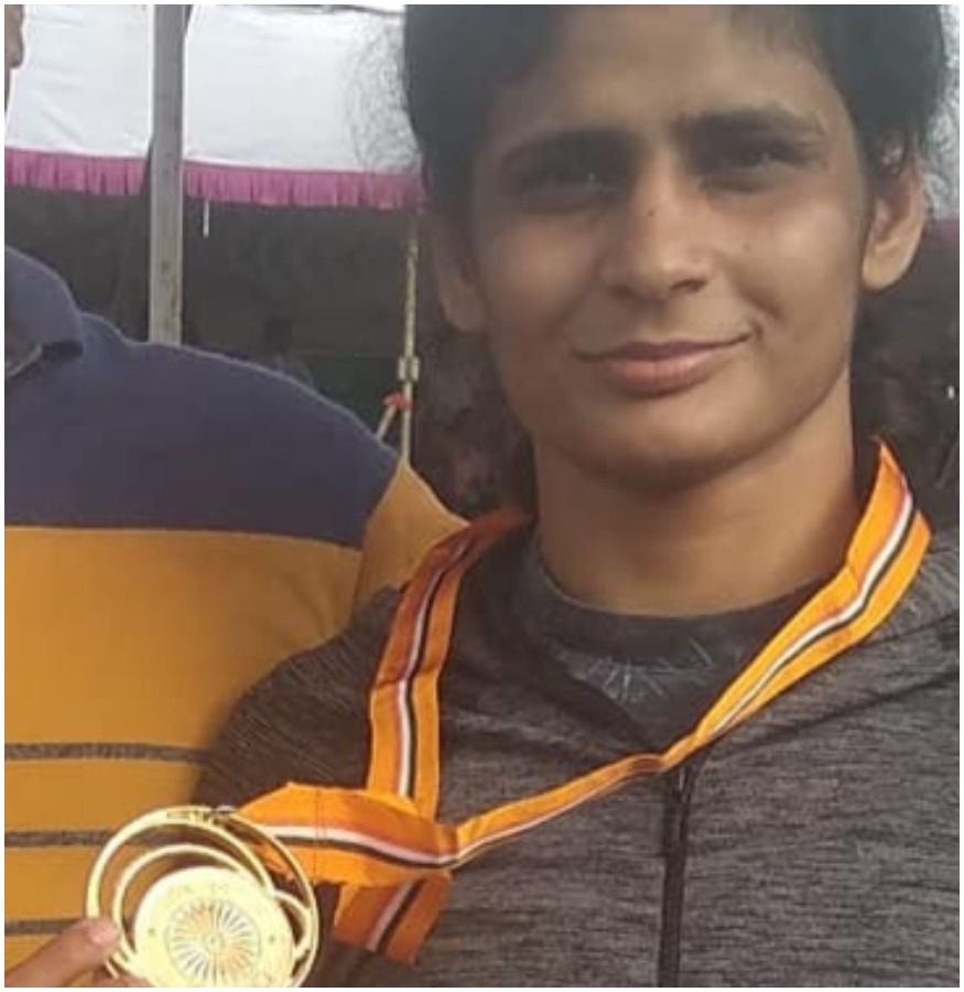 Madhya Pradesh Wrestler Rani Rana wins Gold Medal in National Wrestling Championship