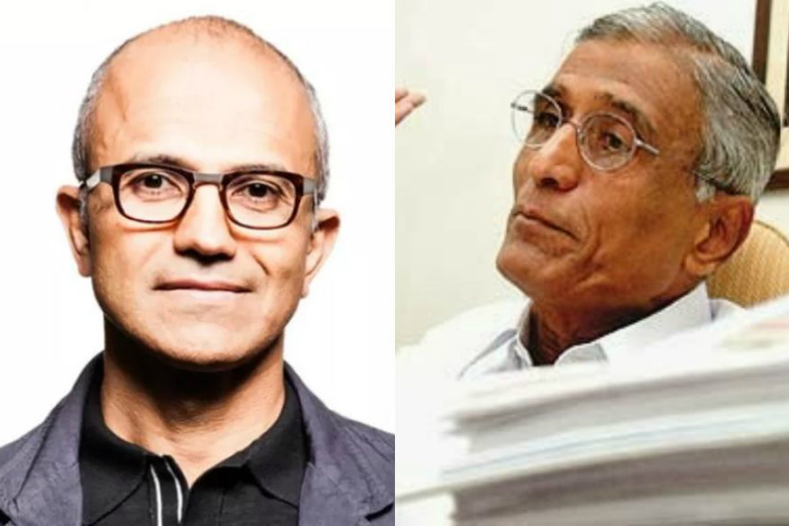 माइक्रोसॉफ्ट के सीईओ सत्य नडेला के पिता पूर्व ब्यूरोक्रेट बीएन युगंधर का निधन