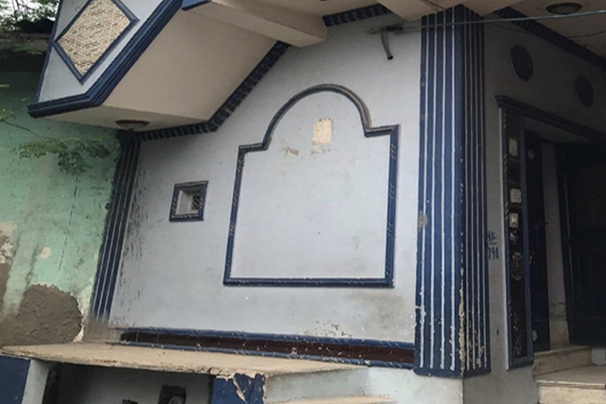 Smallest house in Buradi Delhi having triangle base