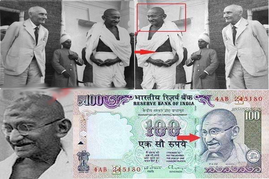 Mahatma Gandhi 150th Birth Anniversary know about Origin of Mahatma Gandhi Image on Indian Currency Notes