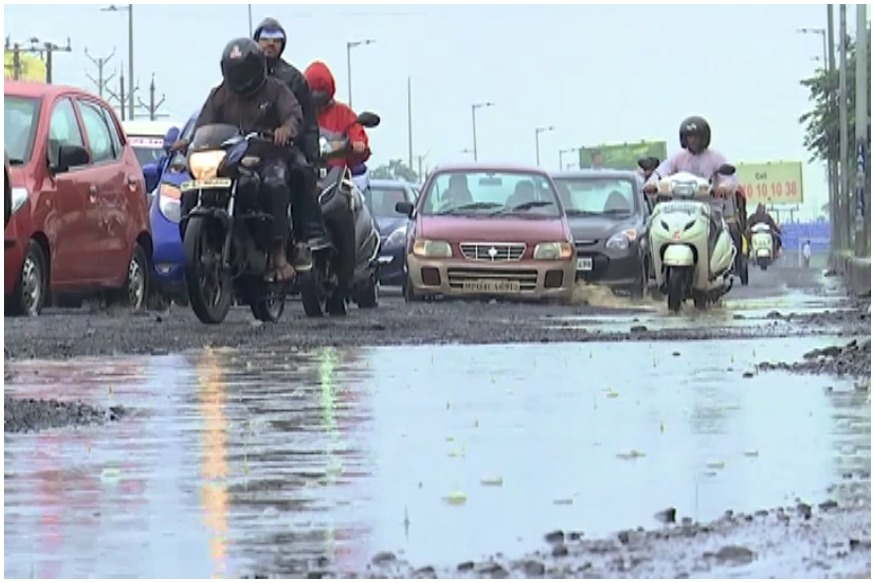 MP Local Body Polls-Bad roads-Kamalnath Government-BJP