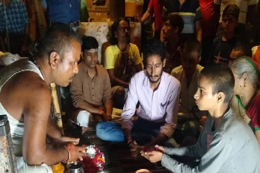 kamlesh tiwari mortal remains immersed in ganga