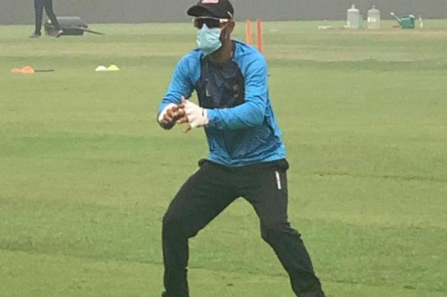 Delhi T20I: बांग्‍लादेशी बल्‍लेबाज ने पहना मास्‍क, रोहित ने दिया ये जवाब