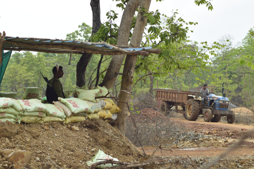 Chhattisgarh, Bijapur, Road, pamed, CRPF