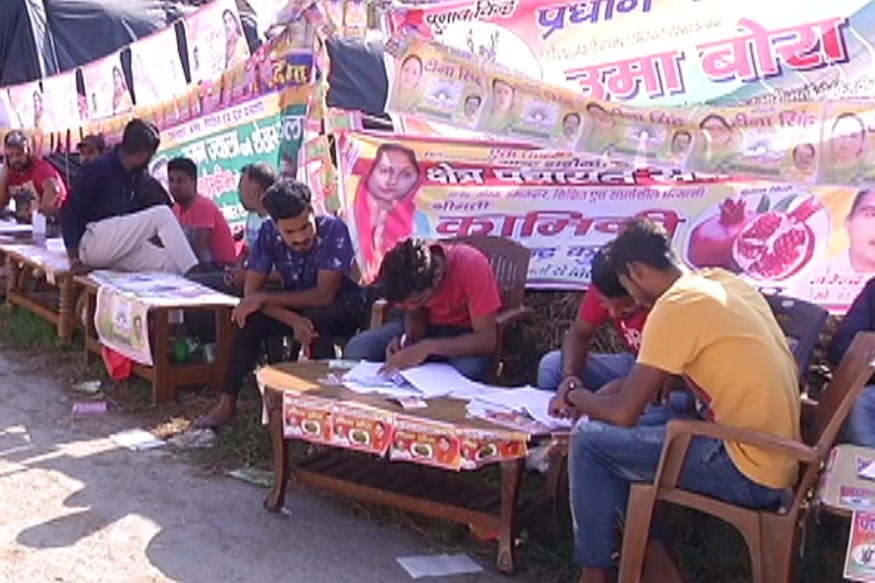 panchayat election voting, प्रदेश में चुनाव प्रक्रिया अभी जारी है.