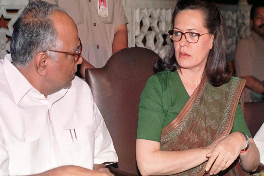 Sonia gandhi-sharad pawar