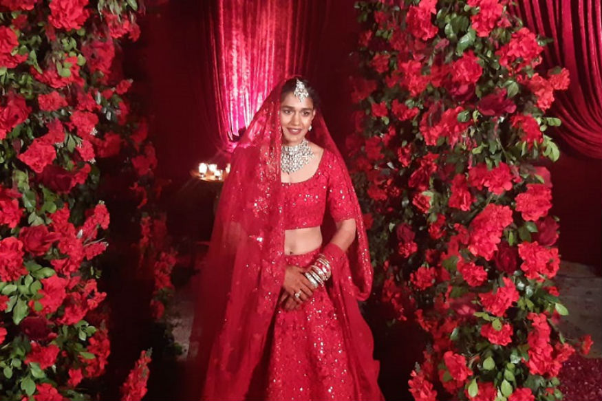 babita phogat copy wedding lehenga from priyanka chopra