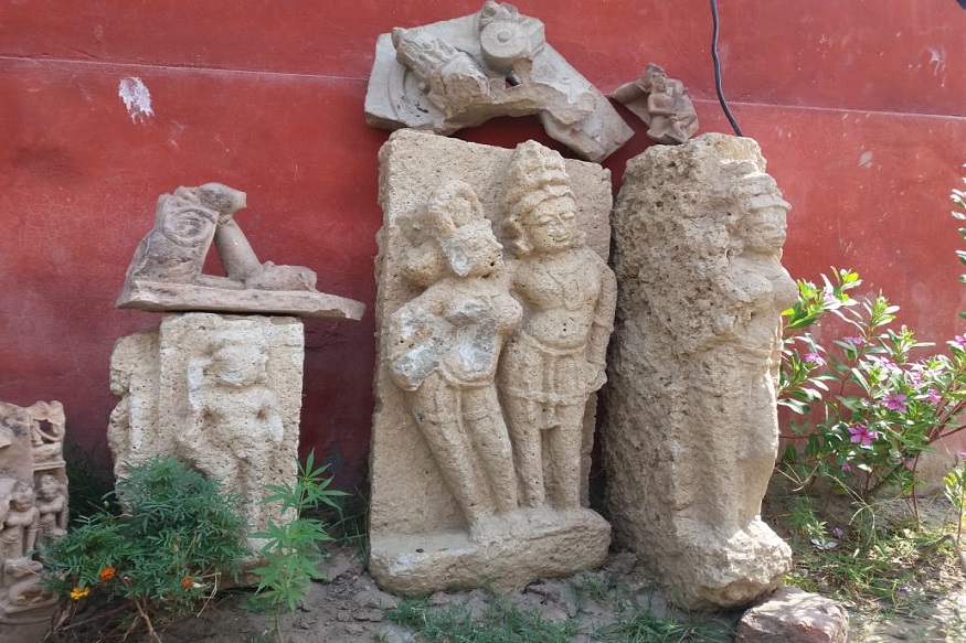 UP के पीलीभीत में मिलीं खजुराहो जैसी मूर्तियां, पुरातत्व विभाग ने भेजी रिपोर्ट