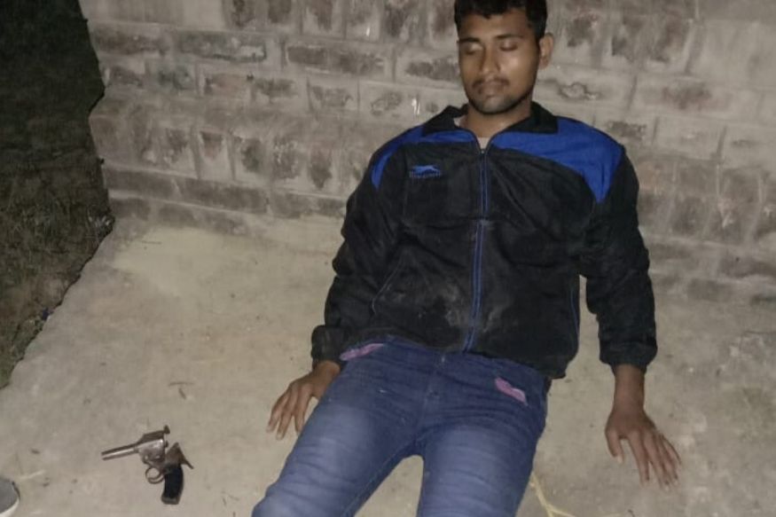 कौशाम्बी: पुलिस मुठभेड़ में पकड़ा गया 50 हजार का इनामी मान सिंह