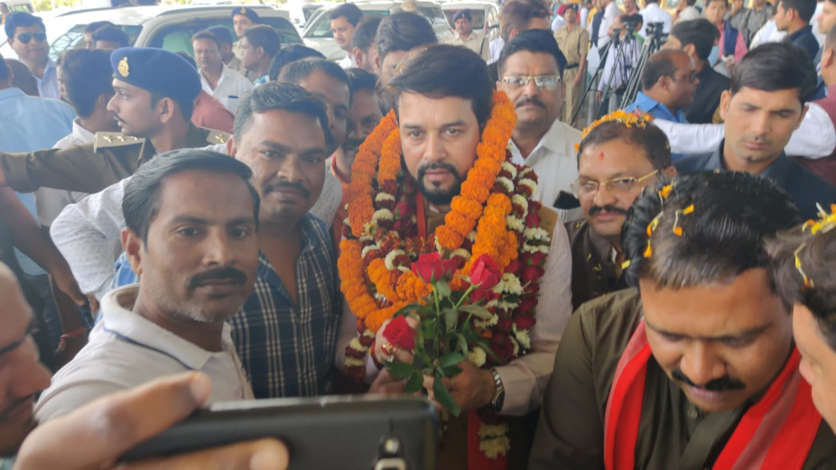 chhattisgarh news,, cg news, raipur news, Union Minister Anurag Thakur,Union Minister Anurag Thakur in raipur. Union Minister Anurag Thakur statement on IT, Union Minister Anurag Thakur statement on CM Bhupesh baghel, Union Minister Anurag Thakur statement in raipur, छत्तीसगढ़ न्यूज, सीजी न्यूज, रायपुर न्यूज,केंद्रीय मंत्री अनुराग ठाकुर, अनुराग ठाकुर , केंद्रीय मंत्री अनुराग ठाकुर का बयान, छत्तीसगढ़ आईटी छापे पर केंद्रीय मंत्री अनुराग ठाकुर, सीएम भूपेश बघेल, सीएम भूपेश बघेल पर केंद्रीय मंत्री अनुराग ठाकुर का बयान, रायपुर में केंद्रीय मंत्री अनुराग ठाकुर, कांग्रेस