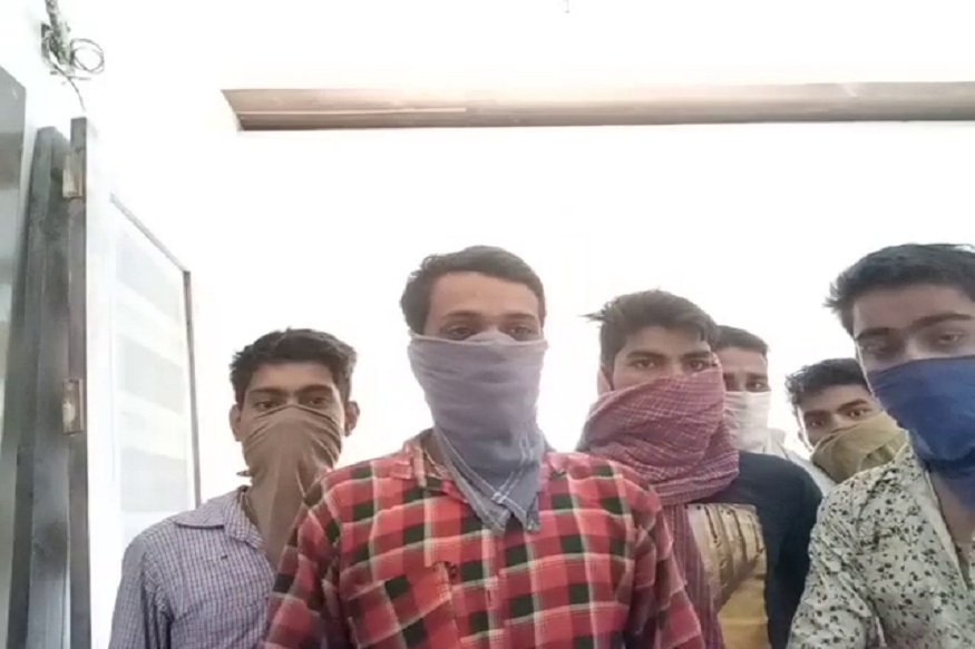 वीडियो जारी कर मदद की गुहार लगाते लॉक डाउन में फंसे बिहारी मजदूर