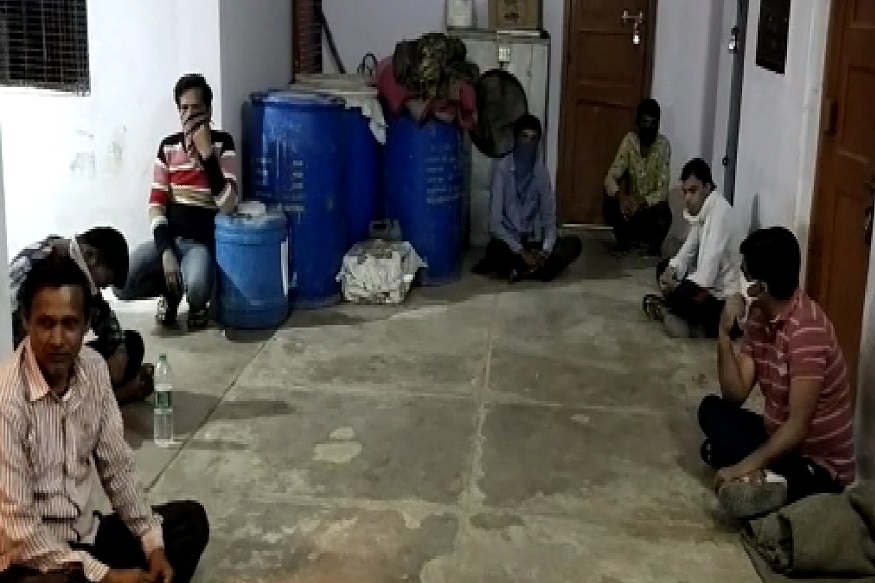banda police,lockdown