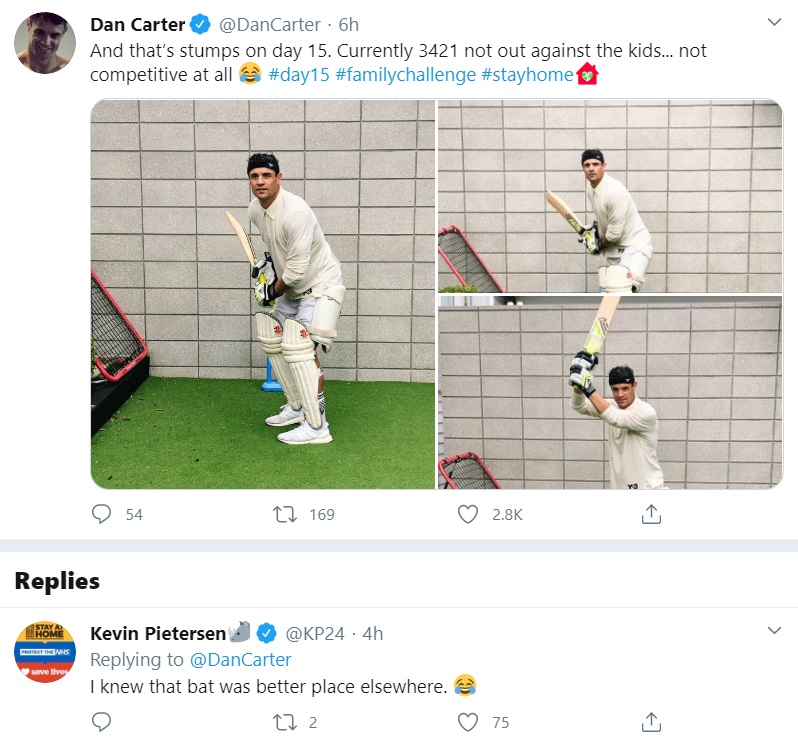coronavirus, dan carter, cricket, sports news, कोरोना वायरस, क्रिकेट, डेन कार्टर,स्पोर्ट्स न्यूज