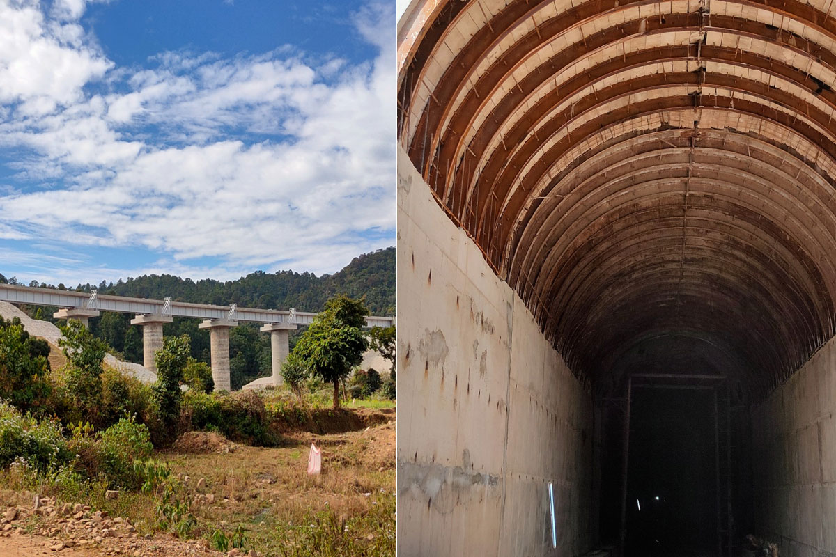 BarkakanaRanchi Rail Line जल्द पूरा होगा प्रोजेक्ट, वादियोंसुरंगों
