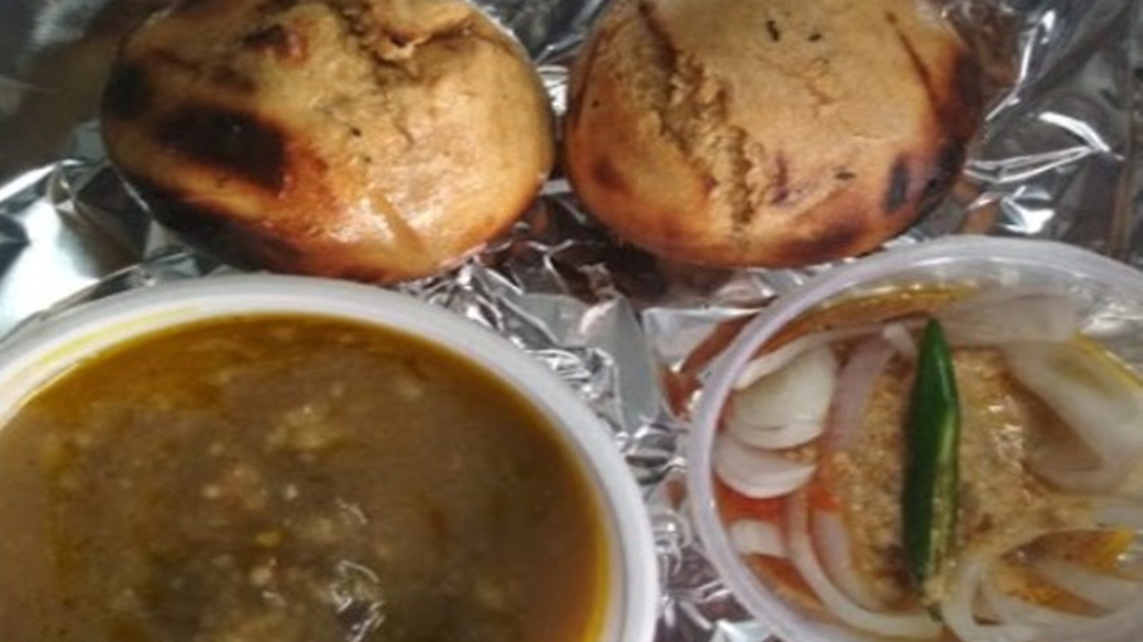 Delhi Food Outlets Litti chokha Food dish