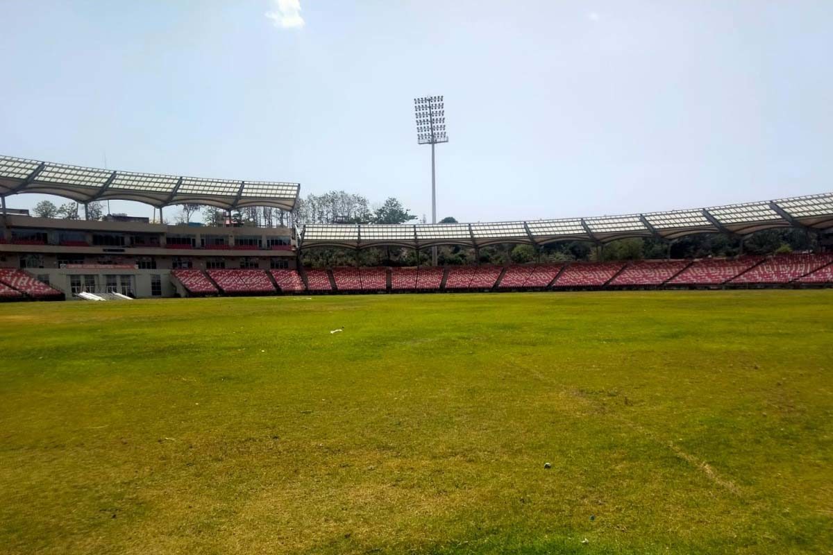 राजीव गांधी इंटरनेशनल क्रिकेट स्टेडियम बर्बाद, खिलाड़ी निराश